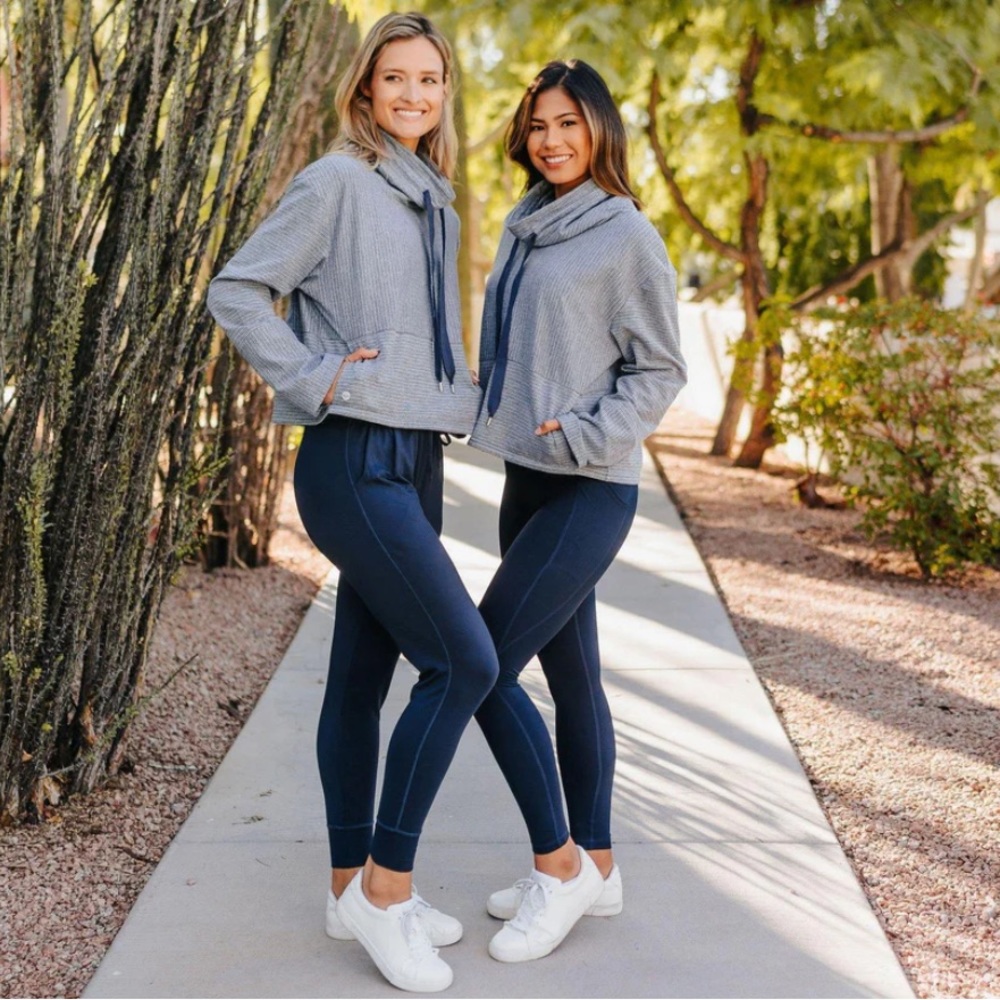 Senita Athletics Going Places Pullover - Navy - Picture 6 of 7